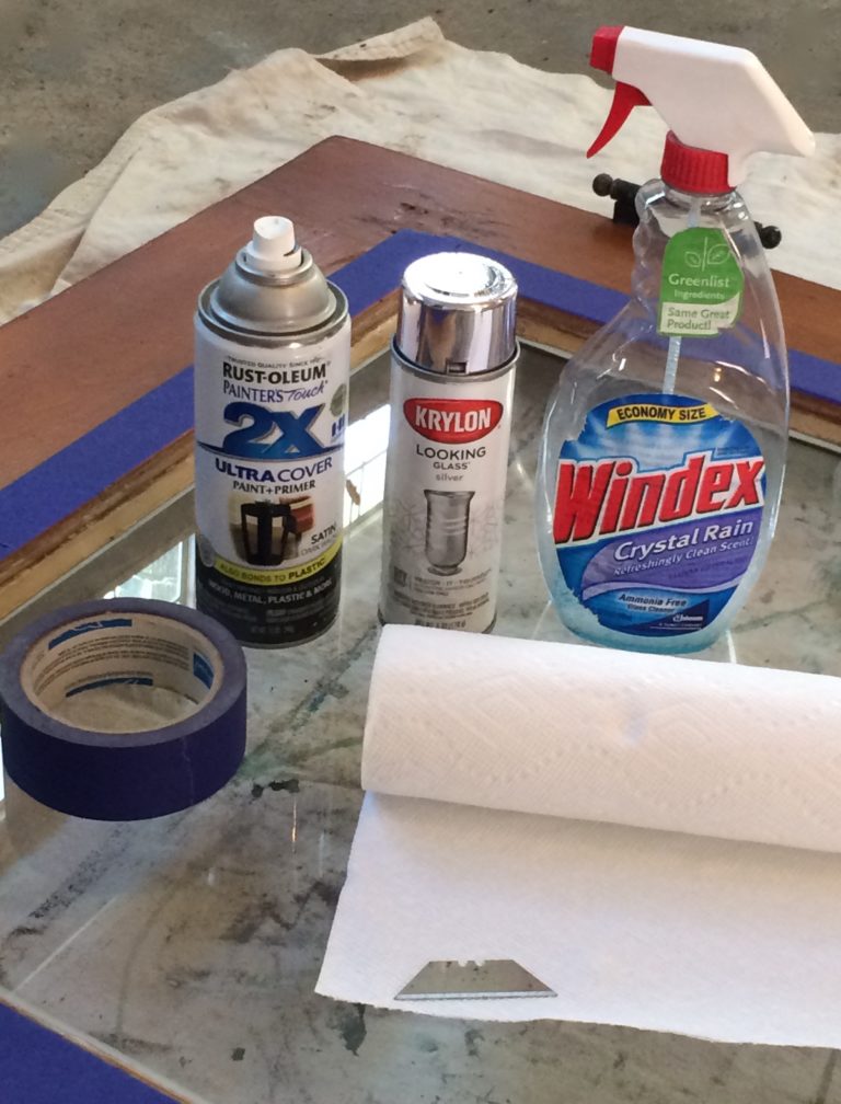 How to Create Antique Mirrors Easy Tutorial with Step by Step