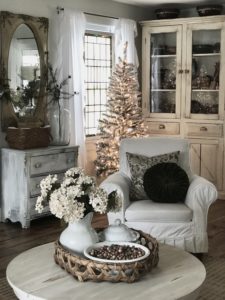 Simple Christmas decorating with greens - House on Winchester