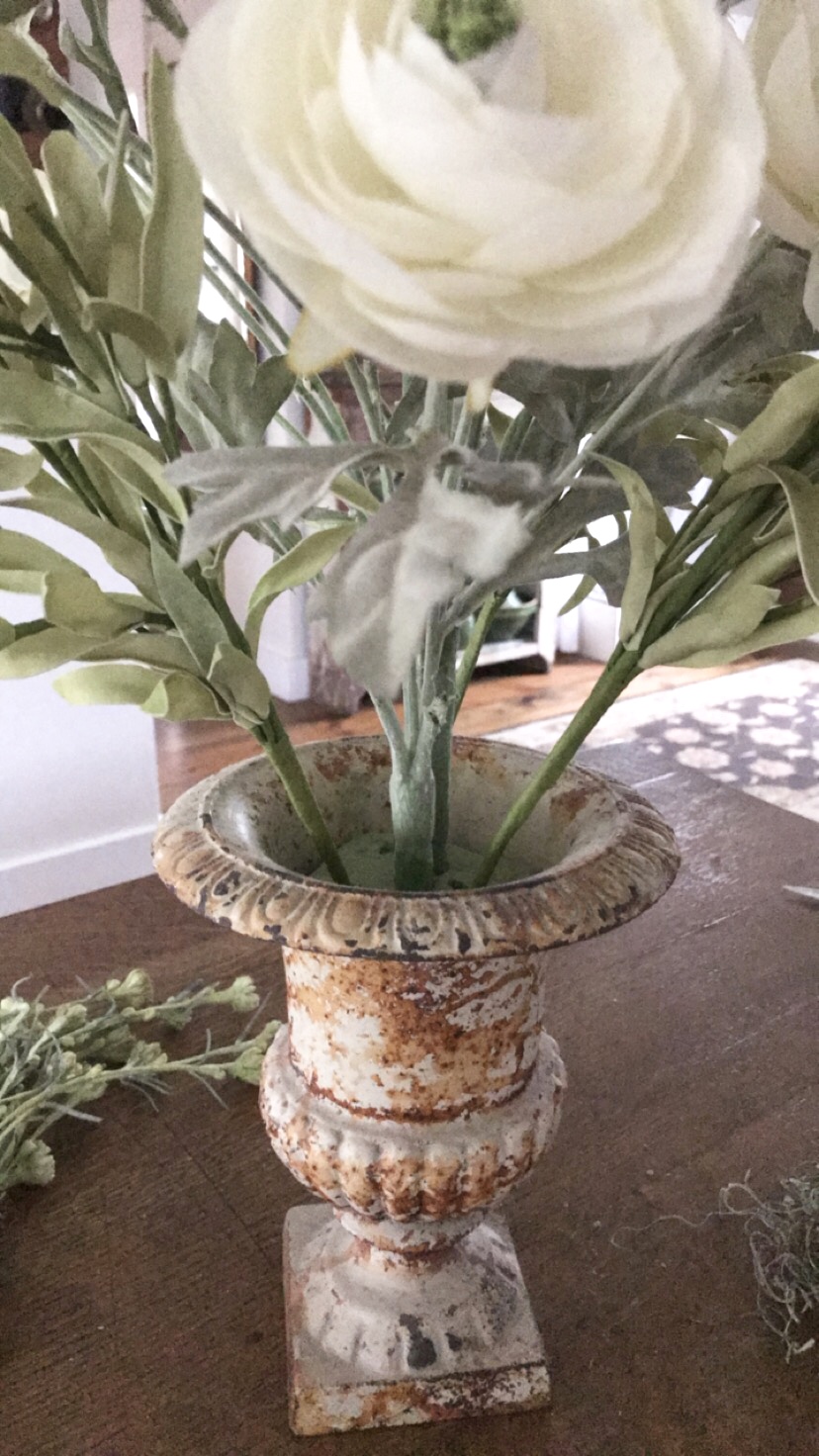 How to Make a Simple Artificial Flower Arrangement - House on Winchester