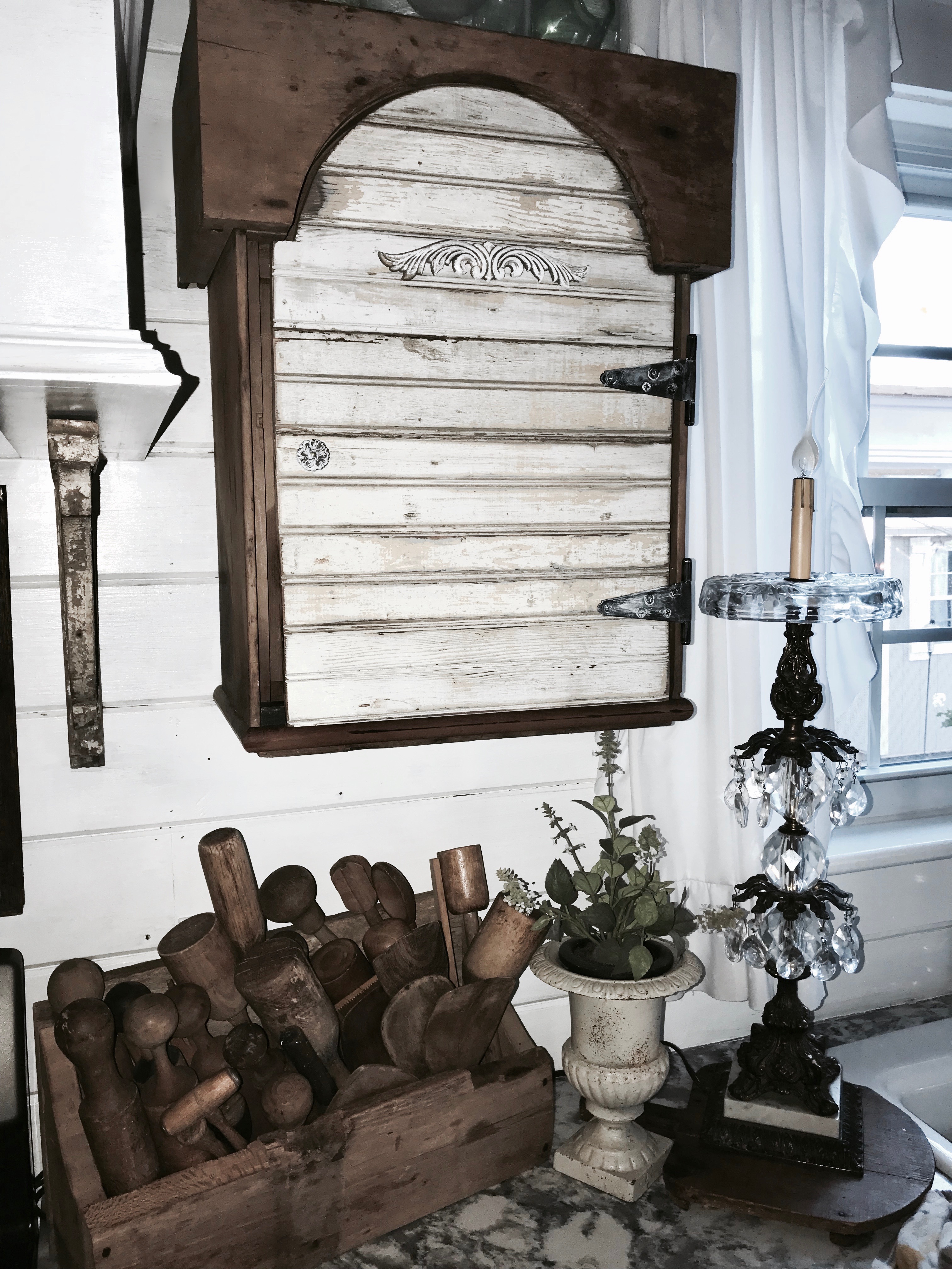 Wasted Wednesday - Repurposed Grandfather Clock - House on Winchester