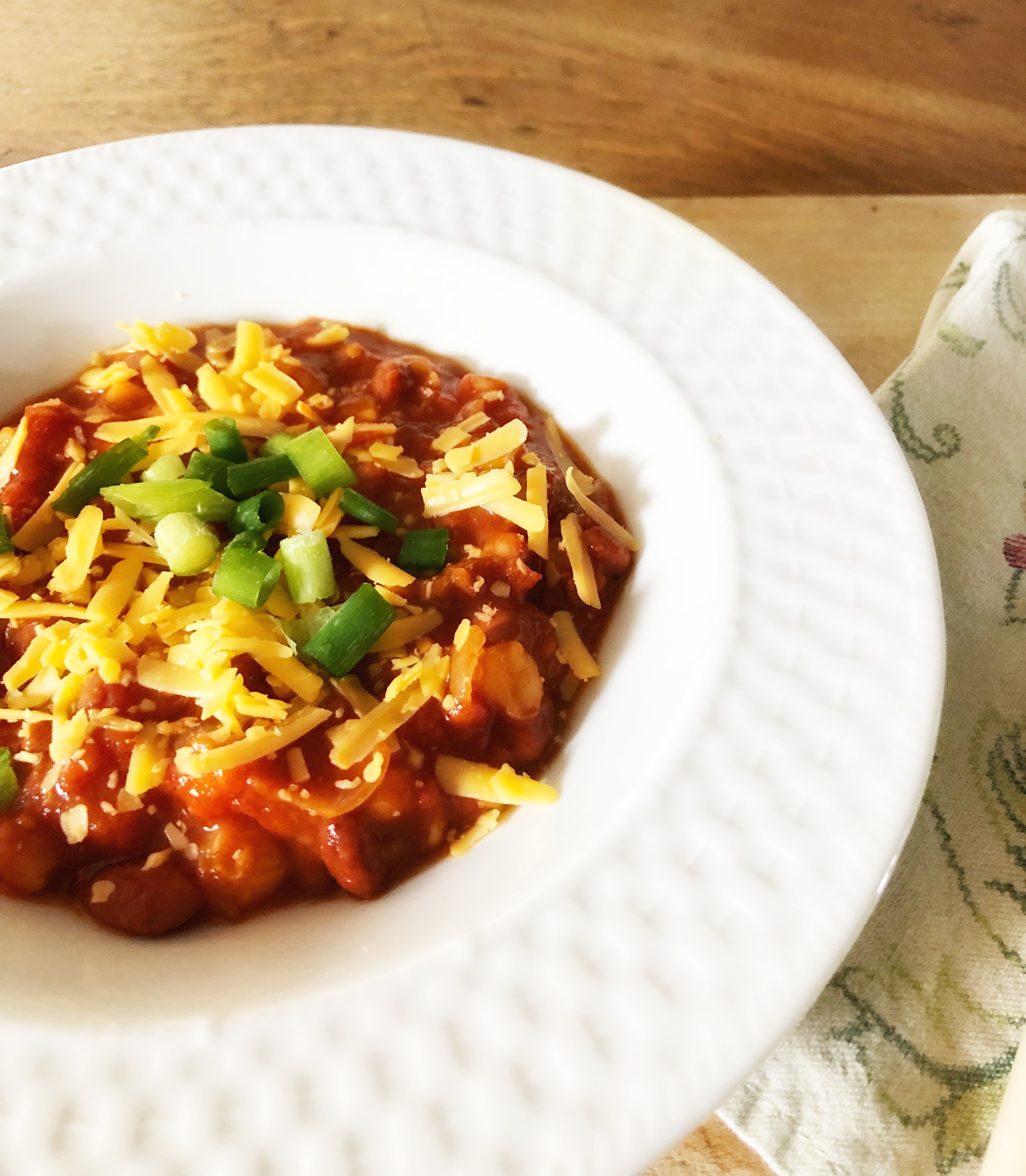 Delicious Vegetarian Chili Recipe with Hominy- House on Winchester