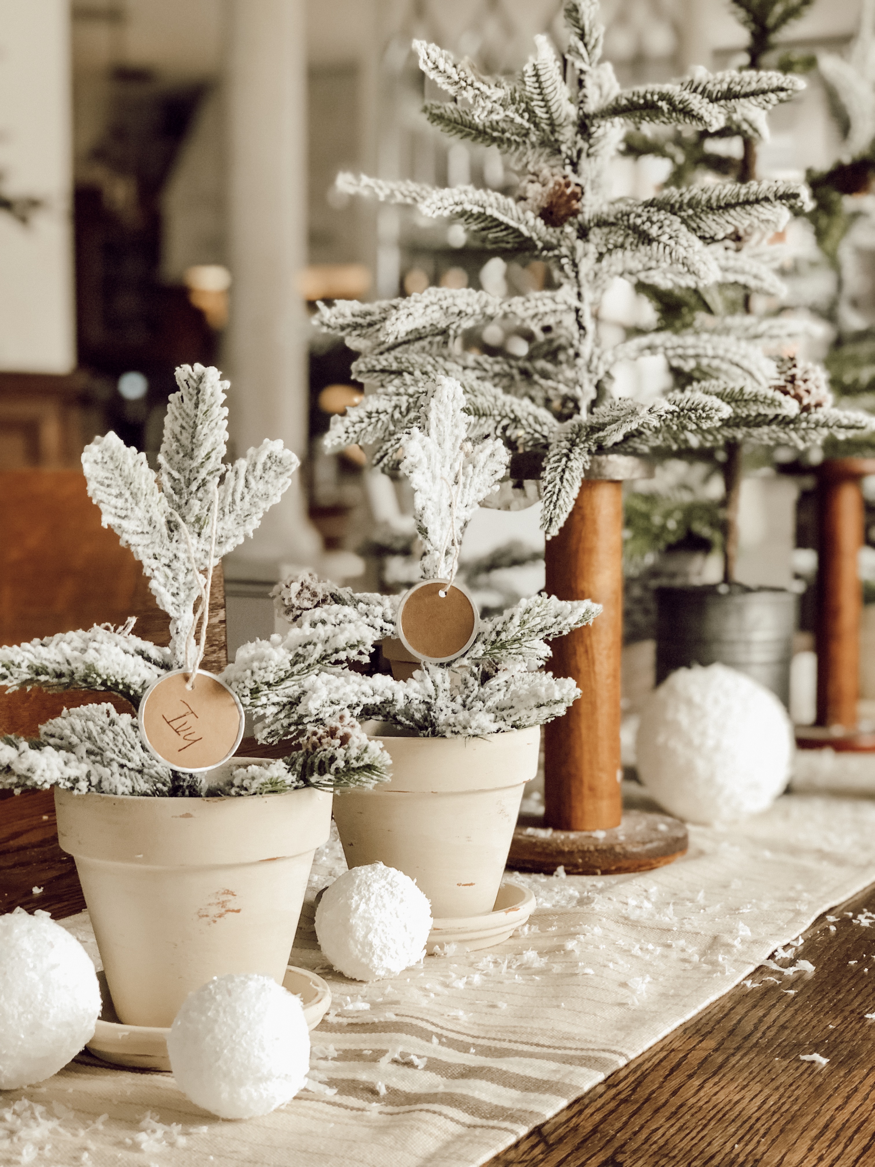 How to incorporate vintage decor into holiday decor - House on Winchester