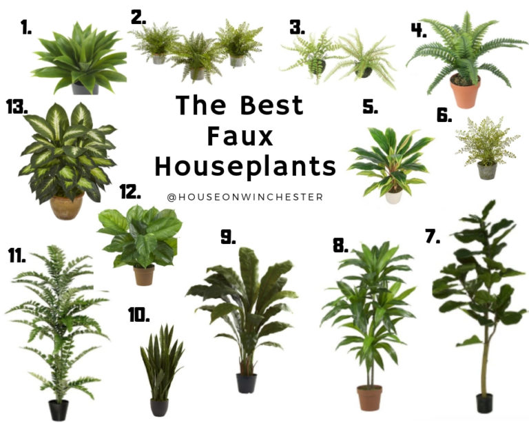The Best Faux Houseplants Deb and Danelle