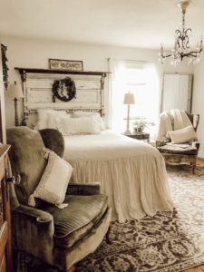 Lavender Fields Bedding in Guest Bedroom - House on Winchester