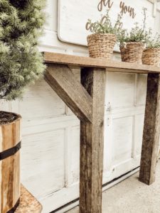Easy Custom-Made Patio Buffet Table - House on Winchester
