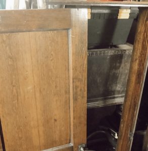 Small Door with a Frame Repurpose - House on Winchester