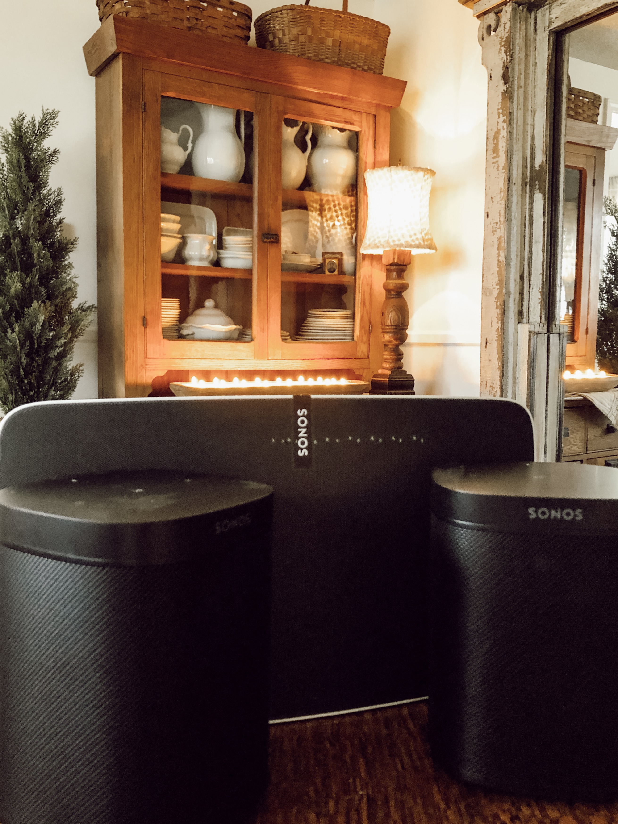 Wireless speakers in rental House on Winchester Deb and Danelle