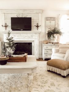 Decorating for Winter with Vintage Items - House on Winchester