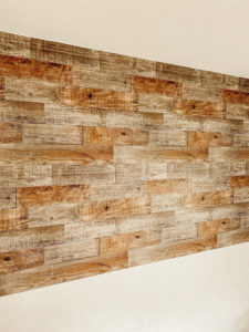 Peel and Stick Wood wallpaper