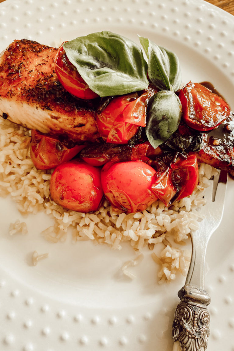 Salmon And Brown Rice Recipe Easy Healthy Food Recipes