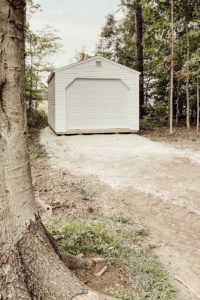 New Garage at the Property