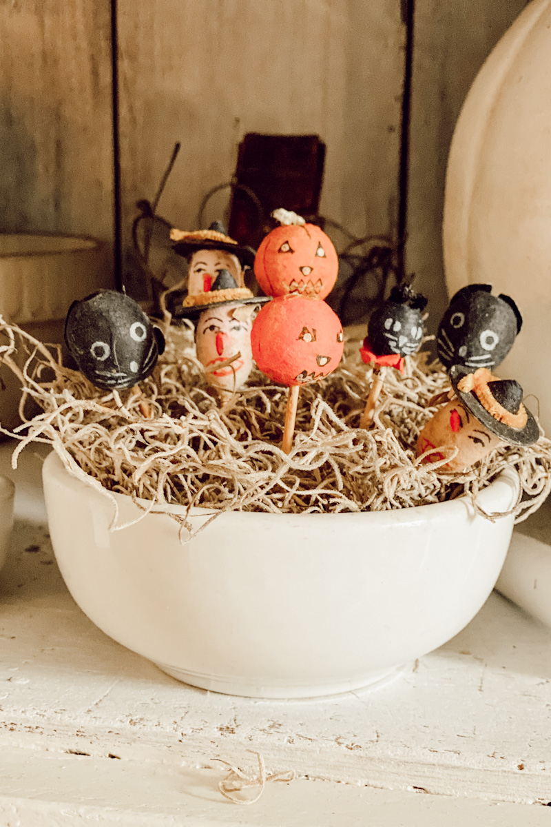 Halloween Themed Decor with Collections