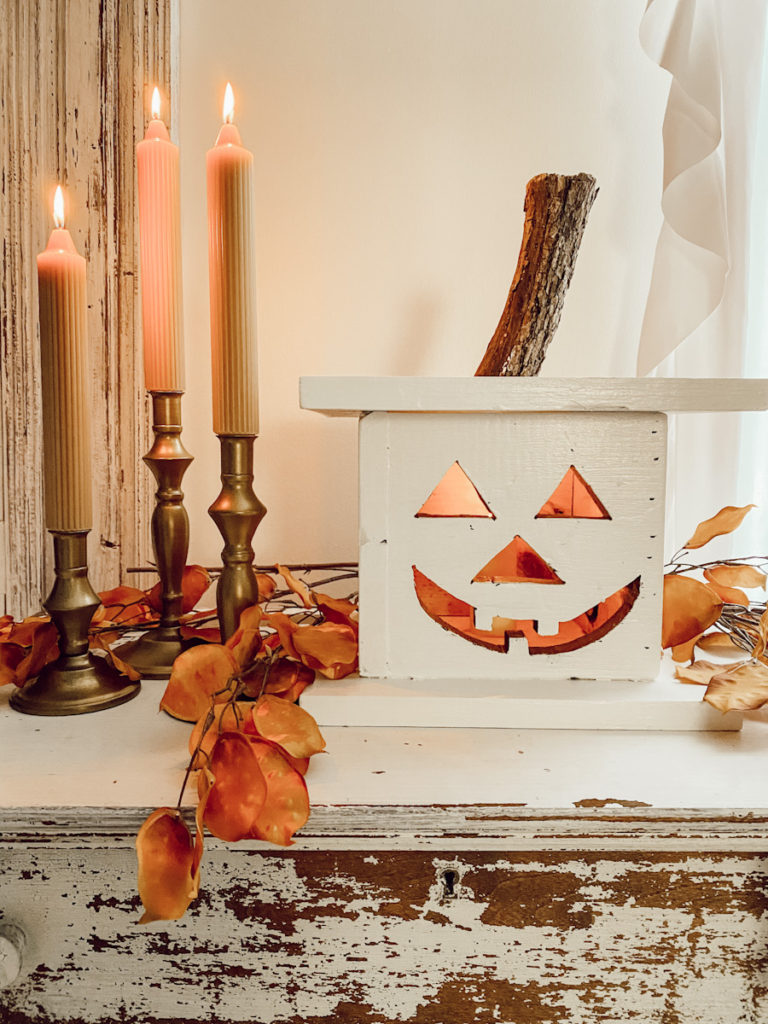 DIY Wooden Jack-O-Lantern | Pumpkin Story Share