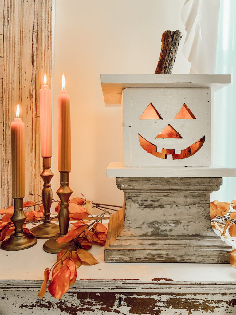 DIY Wooden Jack-O-Lantern | Pumpkin Story Share