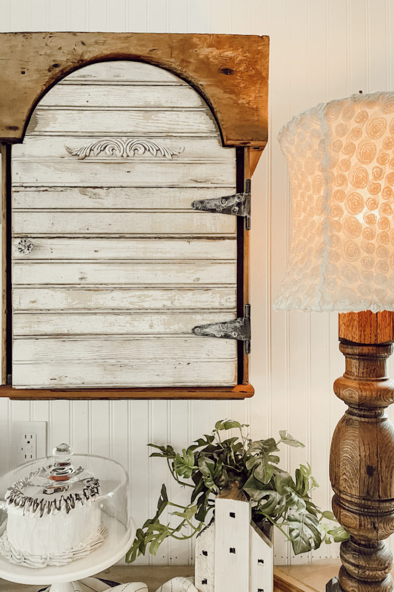 The Story Behind our Pieces Bead Board Wall Deb and Danelle