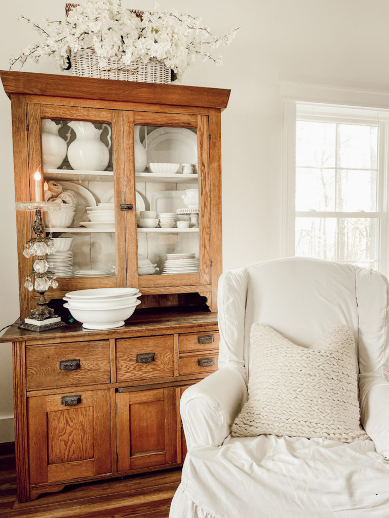 The Story Behind Our Pieces Antique Hutch Deb and Danelle