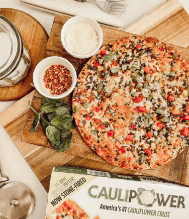 The Best Cauliflower Crust Pizza - CAULIPOWER - Deb and Danelle