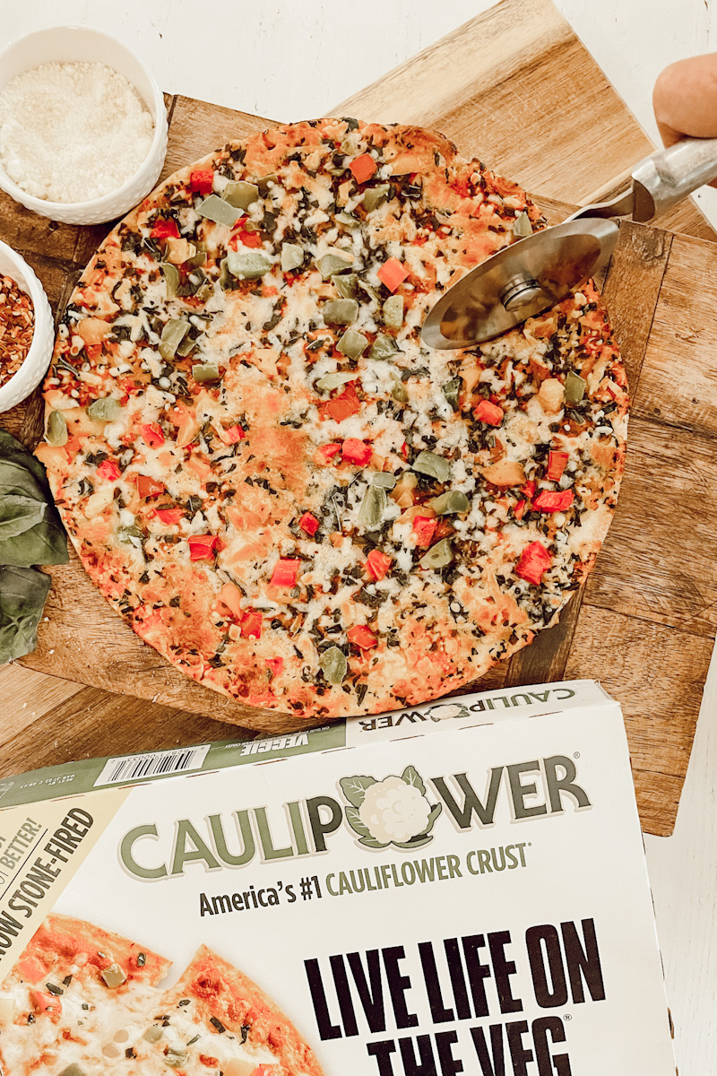 The Best Cauliflower Crust Pizza - CAULIPOWER - Deb and Danelle