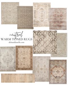 Neutral Warm Toned Rugs