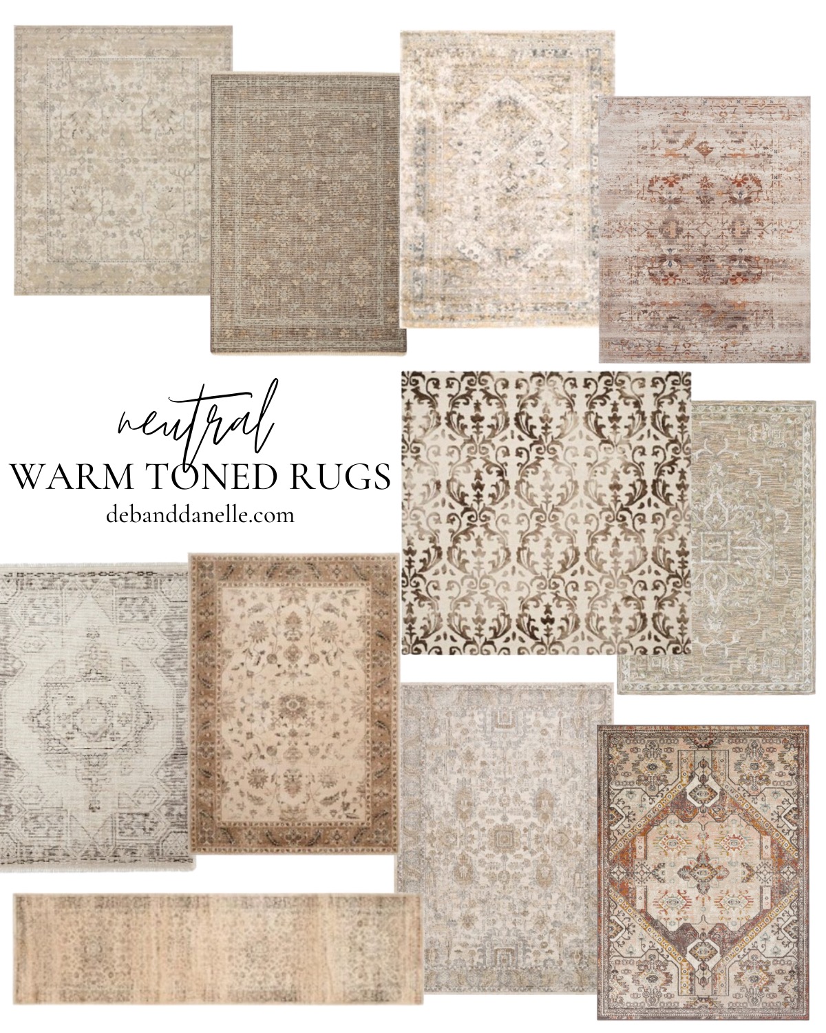 Neutral Warm Toned Rugs
