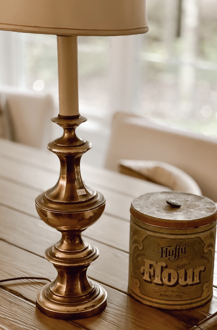 What to do with a Vintage Lamp Base - Deb and Danelle