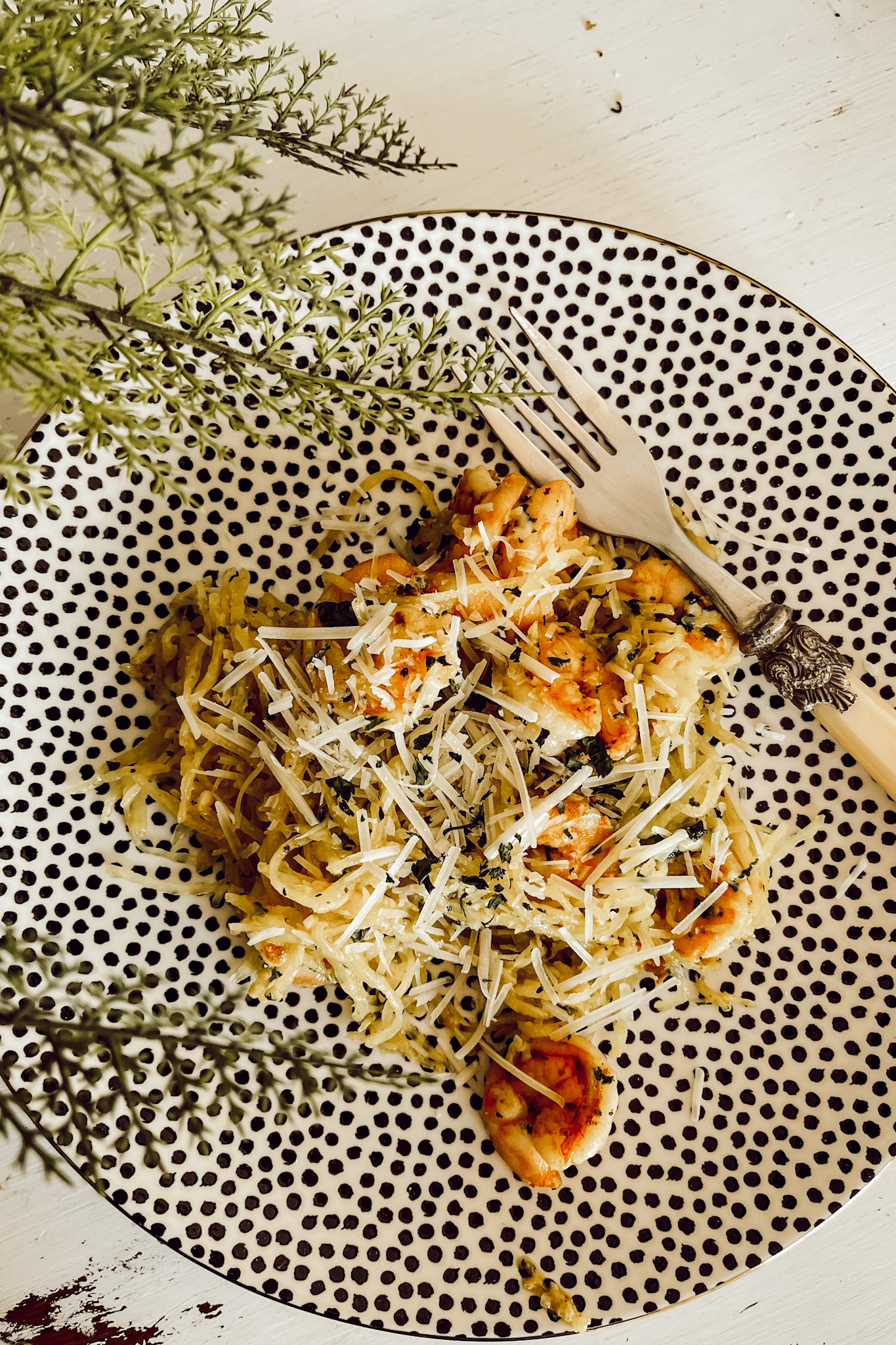 Healthy Shrimp and Spaghetti Square Recipe