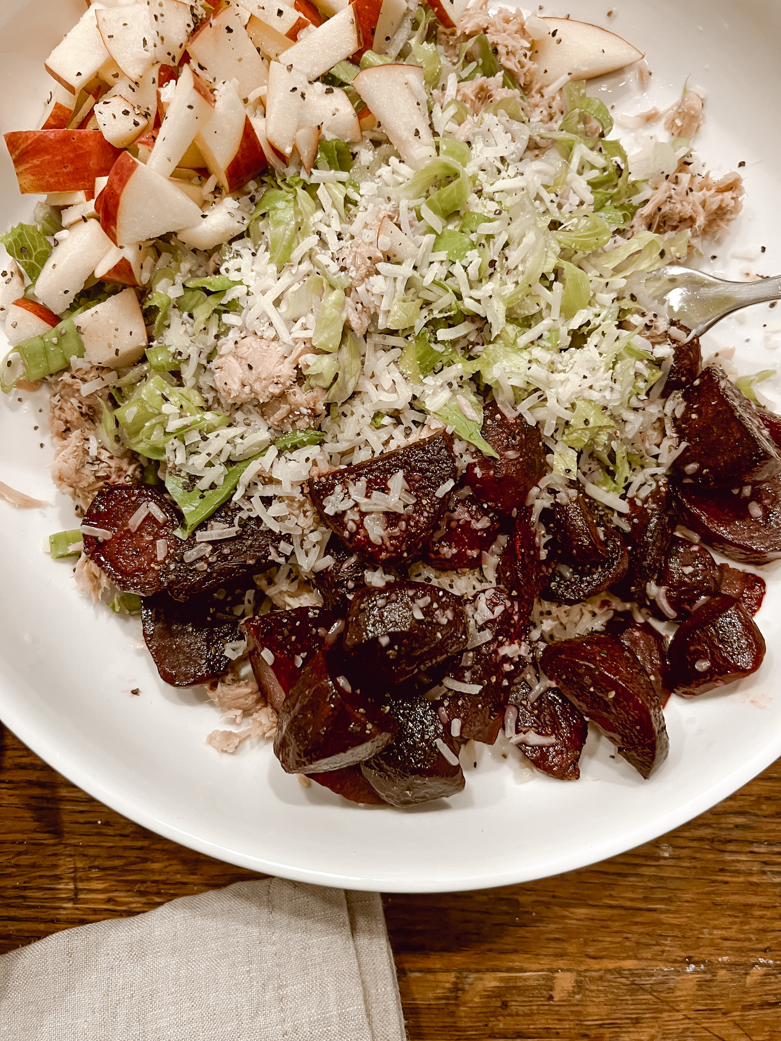 Delicious Beet and Apple Salad - Deb and Danelle