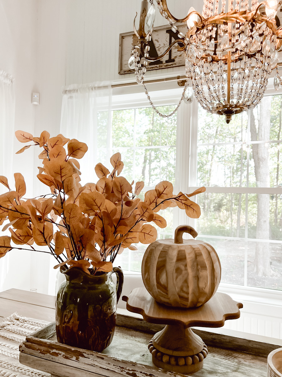 Warm Neutral Fall Table - Deb and Danelle