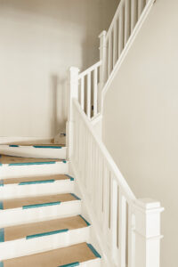 New Mission Craftsman Style Stairway - Deb and Danelle