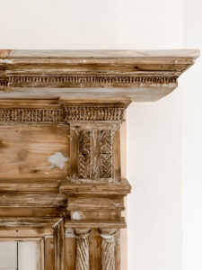 200 year old fireplace mantel for family room - Deb and Danelle