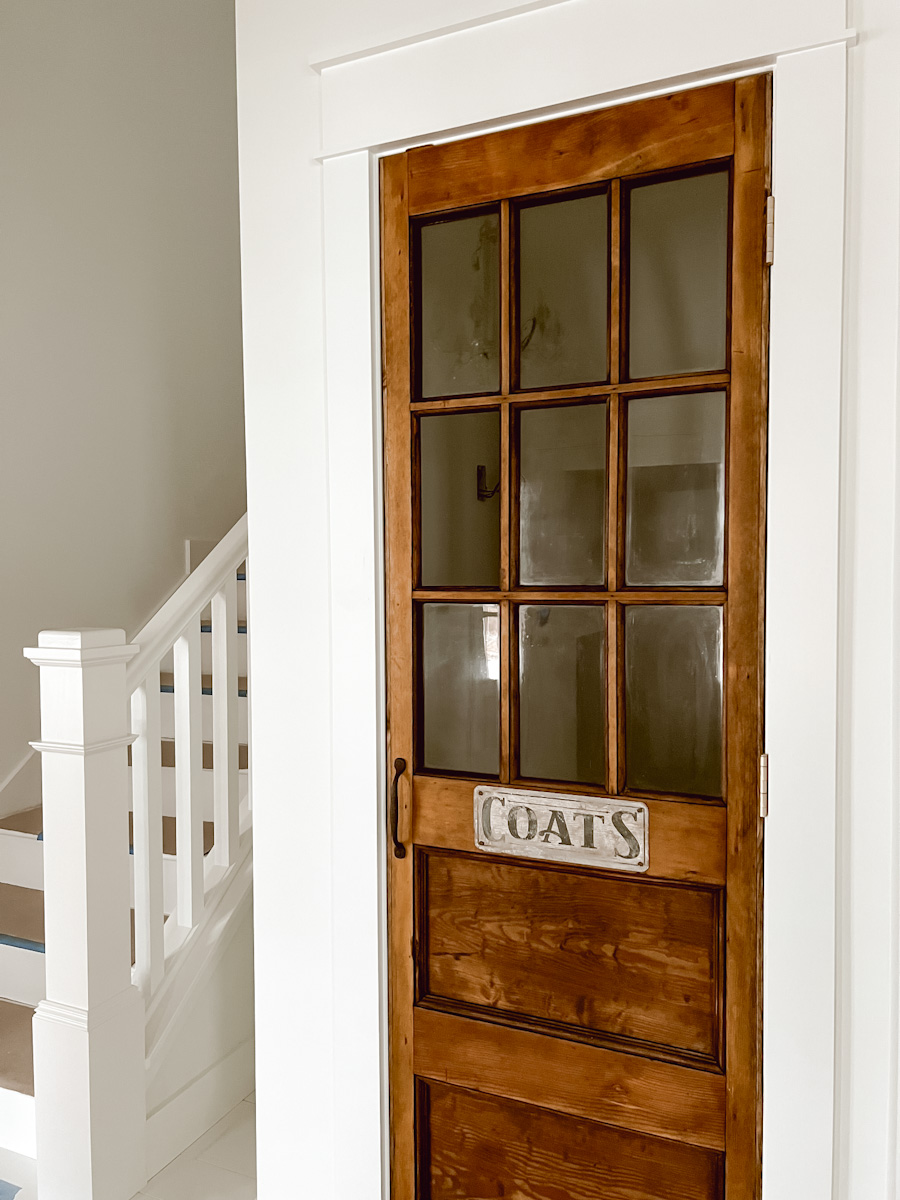 Update on our Guest Coat Closet Door - Deb and Danelle