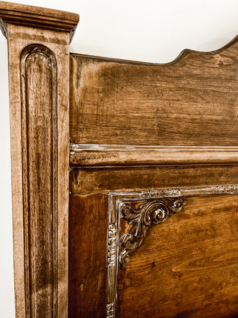 How to make a Laminate Headboard look like an Antique Deb and Danelle