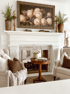 Kitchen fireplace, fireplace in the kitchen