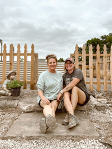 Back Steps to the Garden - Deb and Danelle