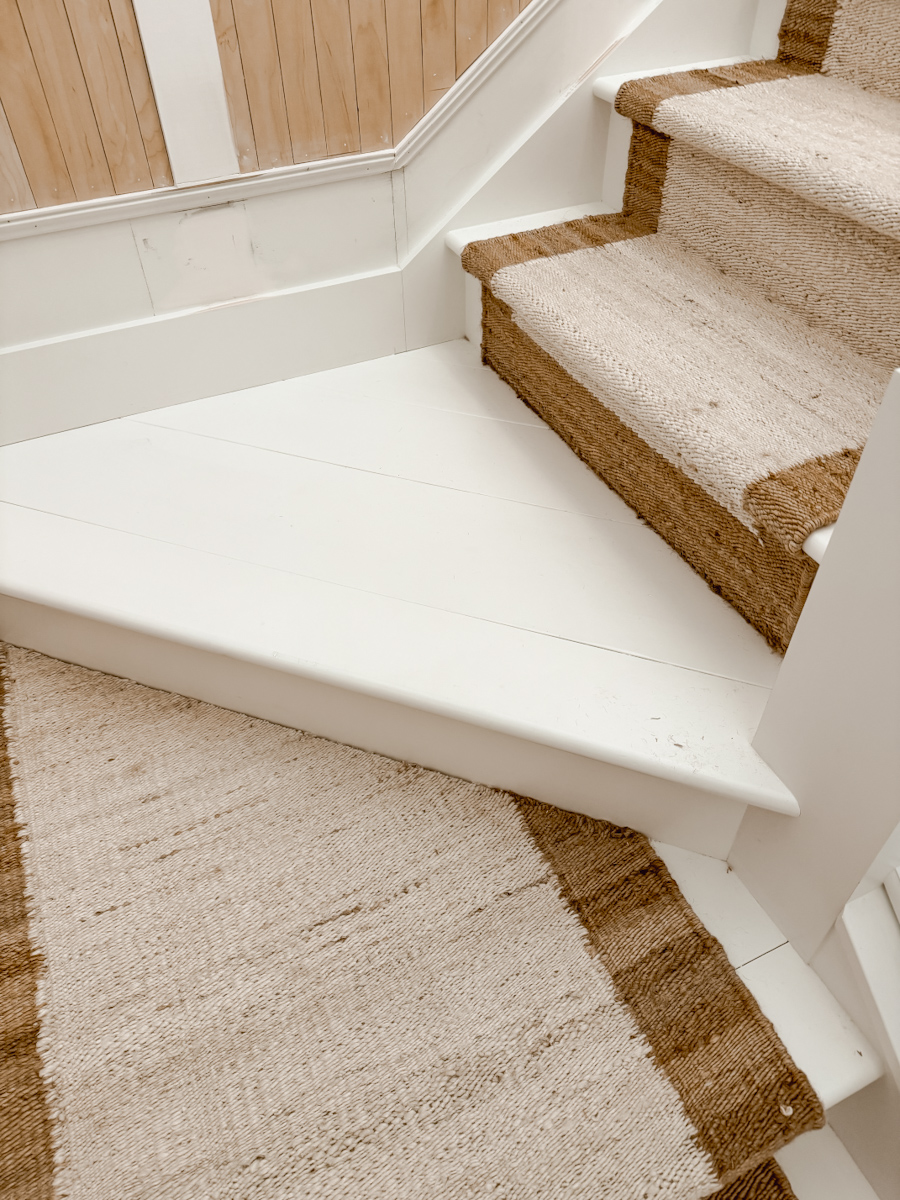 Tips on adding a runner to your stairway - Jute stairway runner