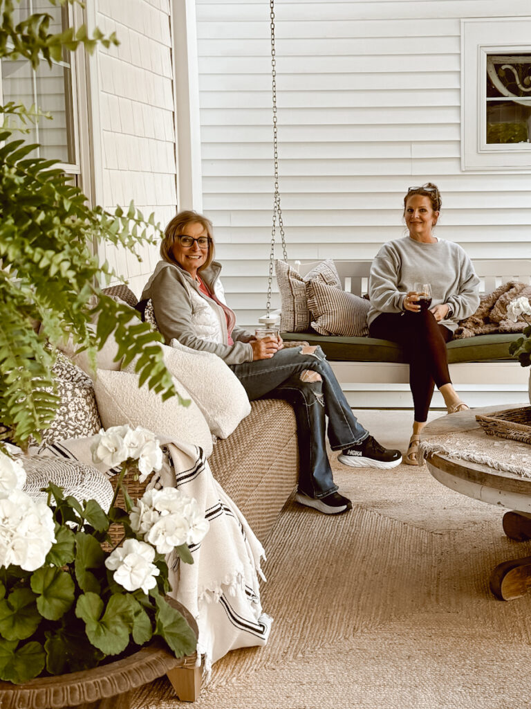 The Best Front Porch Furniture with Builtin Cushions Deb and Danelle