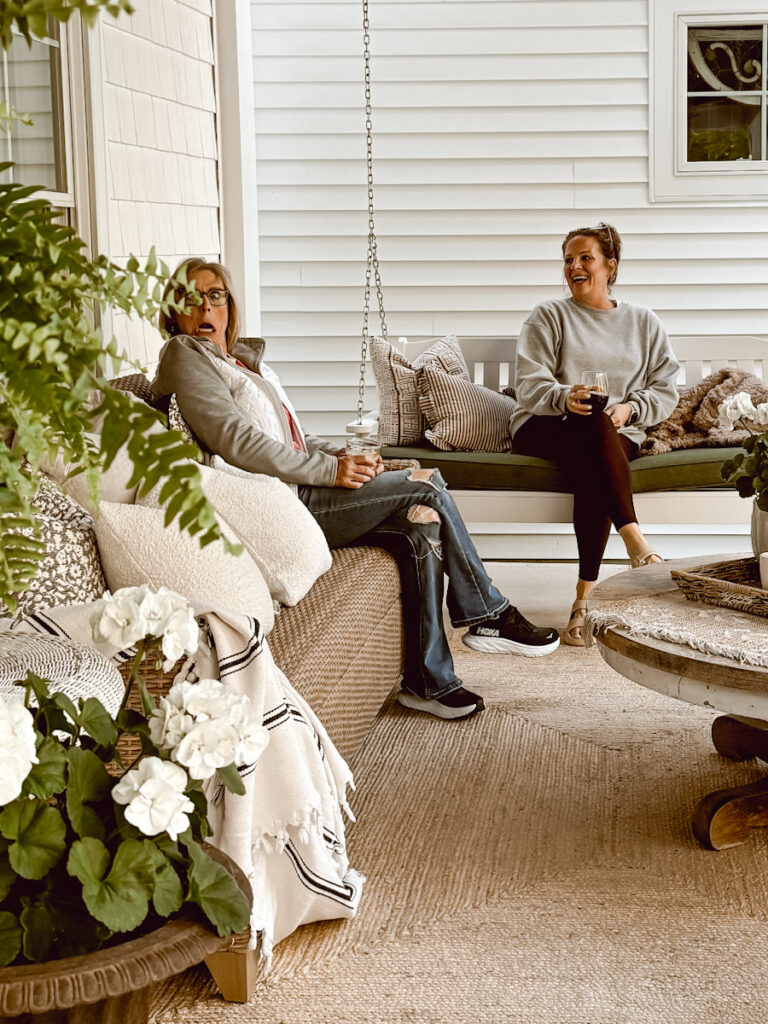 The Best Front Porch Furniture with Builtin Cushions Deb and Danelle