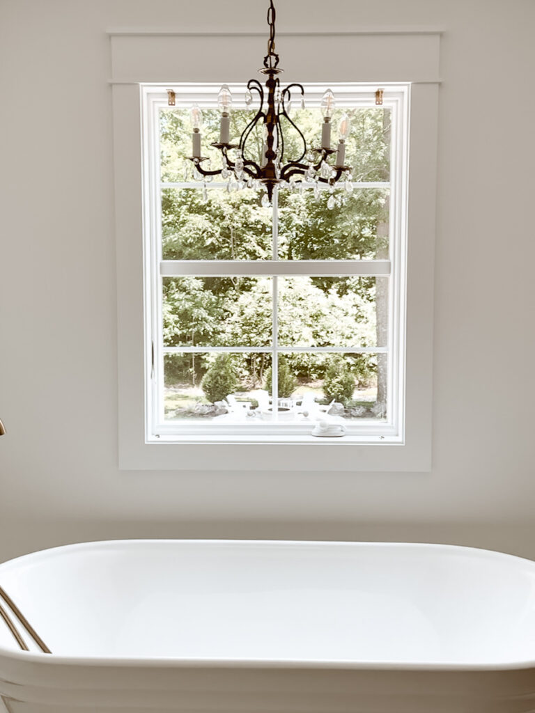 The Curtains and Blinds in our Guest Bathroom - Deb and Danelle