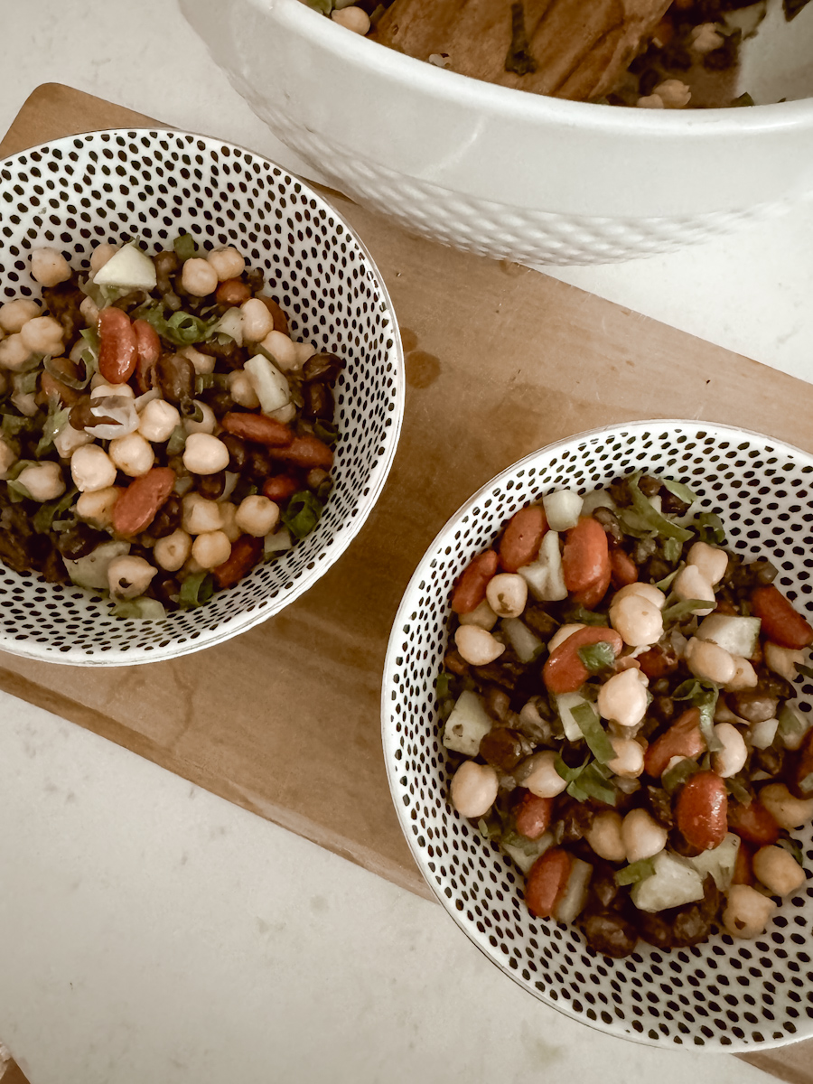 Quick and Healthy Summer Bean Salad